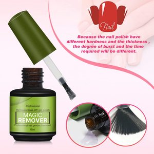 Dissolvant de vernis gel professionnel à action rapide <span class=keywords><strong>Magic</strong></span> Bursting Gel Polish Remover, 15 ml, vente en gros - Product Image 5