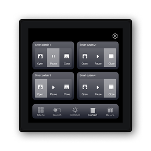 Bảng điều khiển thông minh màn hình cảm ứng 4 inch Golden Security Zigbee 2025, bảng điều khiển nhà thông minh Tuya, công tắc tường, điều khiển đèn, điều khiển nhóm rèm cửa - Product Image 3