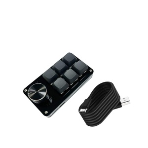 15 <strong>Key</strong> 2 Knob Programming Macro Knob <strong>Keyboard</strong> BT Compatible/Wired <strong>Copy</strong> <strong>Paste</strong> Mini Button Hotswap 2.4G Keypad for Office Gaming - Product Image 4