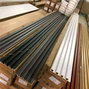 Panneau mural WPC moderne, facile à installer, économique, imperméable, ignifuge et résistant à l'humidité pour la décoration intérieure, chambres et salons - Product Image 1