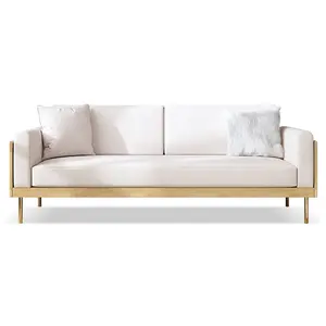 NOVA Zeitgenössisches Sofa Home 21 DGSC023 Wohnzimmer 2-Sitzer Sofa Stoffs ofa für Wohnzimmer möbel