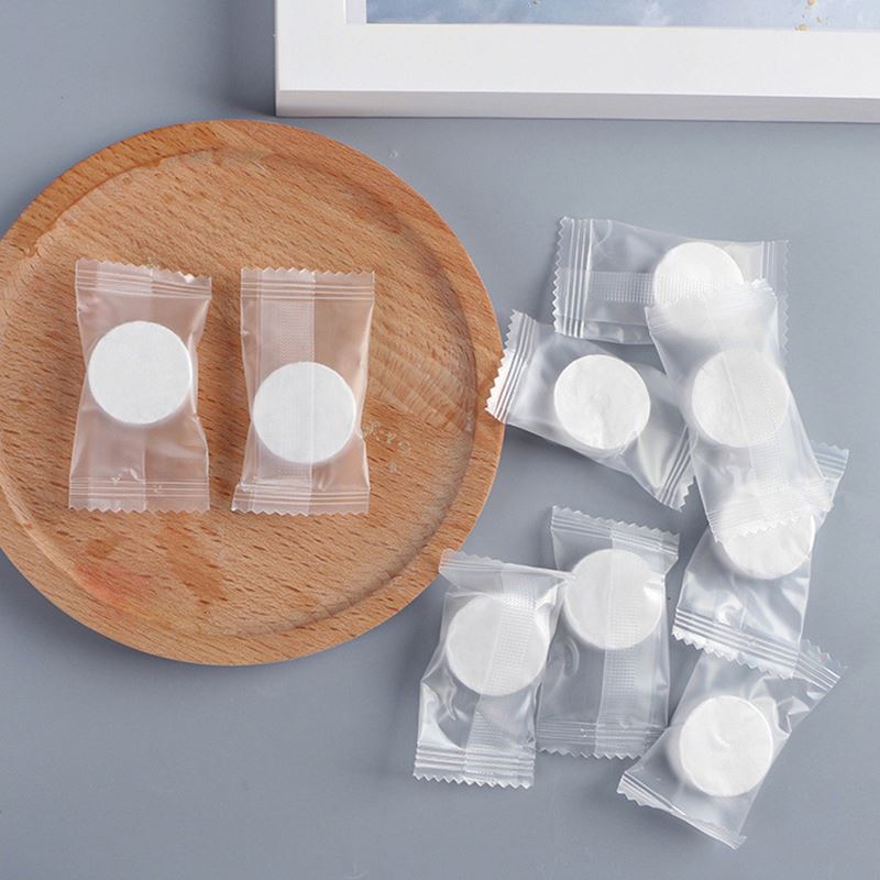 Compressed Face Towels Hands Wipe Soft Facial Cleansing Portable Camping Outdoor Travel Disposable Compressed Towel Tablets