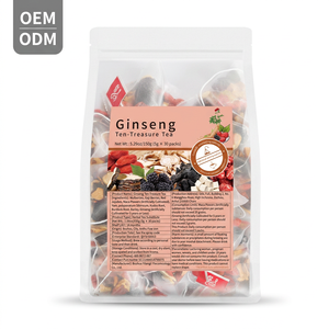 Thé Premium Ginseng Dix Trésors 30 Sachets Boîte <span class=keywords><strong>en</strong></span> <span class=keywords><strong>Vrac</strong></span> Naturel Mélange Herbal Énergisant <span class=keywords><strong>pour</strong></span> Hommes Soutien Rénal OEM - Product Image 2