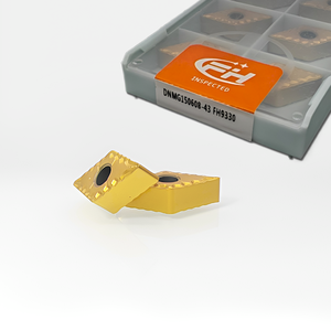Inserts de tour DNMG150608-43 FH9330 Centre <span class=keywords><strong>d</strong></span>'usinage Outil de tournage Pièces <span class=keywords><strong>d</strong></span>'usinage CNC DNMG150608 Marque <span class=keywords><strong>d</strong></span>'origine Meilleur prix - Product Image 1