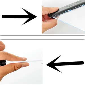 Lampe <span class=keywords><strong>de</strong></span> lecture à clipser à LED alimentée par batterie portable avec lumière blanc chaud pour la lecture dans le salon - Product Image 6