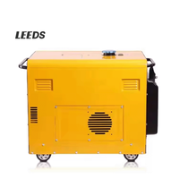 Tragbarer Benzin generator mit offenem Rahmen 3kW 4kW Dreiphasen-Strom Heimgebrauch Autos tart Ferns tart 50/60Hz 220V/380V Lautlos