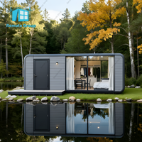 Casa Contenedor Tipo Cabaña Apple de Lujo, Impermeable, para Exteriores, Venta Directa de Fábrica en China 2025