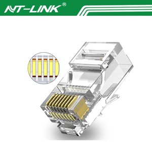 Ethernet <strong>RJ45</strong> Connectors Network Cat5e UTP <strong>Modular</strong> 8P8C Male <strong>Plug</strong> <strong>RJ45</strong> Connectors - Product Image 3