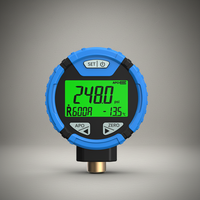 Manomètre numérique Necool Factory PG-10, précision 0,5 % FS, compatible avec une large gamme de réfrigérants