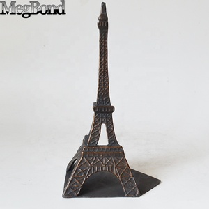 Gang <span class=keywords><strong>Eiffel</strong></span> Tháp người giữ cuốn sách bền kim loại thủ công bookends cho kệ sách trang trí nội thất cho phòng khách - Product Image 1