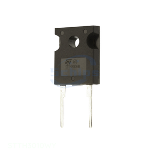 Authorized Distributor Single Diodes STTH3010WY DIODE STANDARD 1000V 30A DO-247-2 (Straight Leads) Integrated Circuits - Product Image 1