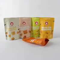 Pochette debout personnalisée imprimée Doypack Snack Chips de pomme de terre Chips Popcorn en plastique Sacs d'emballage pour Snack