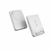 Batterie externe ultra-mince 15 mm avec support intégré, charge sans fil 15 W, charge rapide PD 22,5 W, 10000 mAh, magnétique puissant, NTC FOD, 8 couches, Cx137