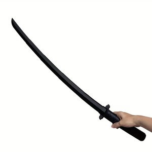 Spada Katana Retrattile Stampata in 3D in Plastica Non Affilata, Accessorio per Cosplay, Halloween, Natale, Spettacoli Teatrali e Decorazioni - Product Image 1
