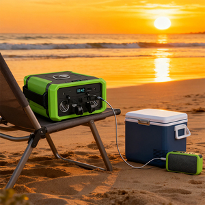 สถานีพลังงานแบบพกพา100000มิลลิแอมป์300wh แผงโซลาร์เซลล์ชาร์จไฟฉุกเฉินสำรอง Lifepo4แบตเตอรี่แพค12โวลต์ใช้60ah - Product Image 1