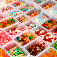 Bonbons Gommeux aux Fruits Assortis, Mélange d'Usine, Sucrés et Acidulés, Doux, Halal, Vente en Gros, Personnalisé, OEM, Marque Privée, TIK TOK, Sac en Vrac