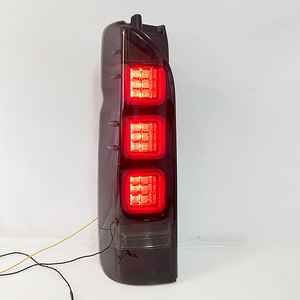 2005-2018 for Hiace Full <b>LED</b> Tail <b>Light</b> Assembly With Flowing Turn Signal New Condition <b>Red</b> Lens 12V Voltage for Hiace 05-18' Re - Product Image 4