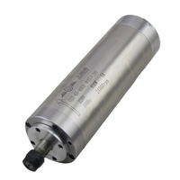 Moteur de broche CNC série GDZ 800W GDZ-65-800A 0.8KW ER11 24000 tr/min Refroidissement par eau Moteur de broche CNC 800W Broche de machine-outil