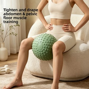 <span class=keywords><strong>Palla</strong></span> da Yoga in PVC per Pressione Addominale, Pilates, Massaggio Addominale, Recupero Post-Parto del Pavimento Pelvico, Mini Yoga per Appiattire la Pancia - Product Image 2