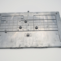 Support de panneau en aluminium moulé sous pression de précision, usinage CNC personnalisé, boîtier métallique moulé sous pression OEM ODM pour système électrique automobile