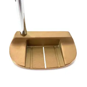 Hot Selling Rose Gold Golf Putter Stainless steel Golf Clubs Steel Shaft With CNC Milled Face Right Handed Men