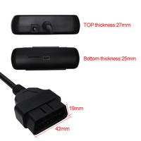 5 En 1 OBD II (Protocolo Euro V/IV) Lector de código Instrumento de diagnóstico de motocicleta para leer y borrar DTC