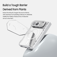 Étui de téléphone pliable magnétique Nillkin pour iPhone, protection intégrale avec charnière double, coque semi-transparente antichoc avec support pour objectif