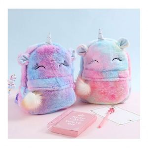 2020 Fashion Teen Girls Cute <b>Children</b> Kids Students Soft Plush Unicorn Bagpack School Bags <b>Backpack</b> for Girls - Product Image 1