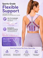 Correcteur de posture dorsal en maille respirante, soutien flexible pour les épaules, pour femmes, fitness, entraînement en salle de sport, fabricant en gros