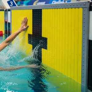 Dispositivo de Cronometraje para Carriles de Natación |   Equipo de Cronometraje para Piscinas - Sistema de Cronometraje Antivuelco para Piscinas Interiores y Exteriores - Product Image 4
