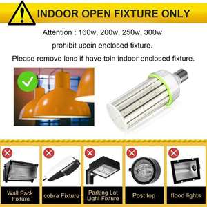 480V cho dẫn Ngô Bóng đèn 200W COB ánh sáng <span class=keywords><strong>E39</strong></span> Mogul cơ sở cho đèn <span class=keywords><strong>Led</strong></span> 800W CFL HID HPS MH tương đương cao <span class=keywords><strong>bay</strong></span> đèn cao <span class=keywords><strong>bay</strong></span> ánh sáng - Product Image 5