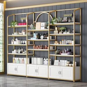 LE Hair <b>Salon</b> Shelf Display Cabinet Beauty <b>Salon</b> Multi-layer Storage Rack Cosmetics Display Rack - Product Image 2