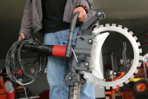 Scie circulaire électrique filaire, lame de 350 mm, profondeur de coupe de 150 mm, machine professionnelle pour la découpe de pierre, 230 V, 4700 tr/min - Product Image 6