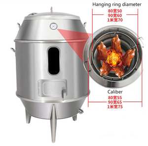 Grill rôtissoire professionnel de haute qualité pour poulet,, four Commercial, au charbon de bois - Product Image 6