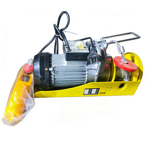 新型低騒音ミニ電動ホイストPA200精密ギアトランスミッション110V/220Vマイクロリフトケーブルスリング金属構造家庭用 - Product Image 3