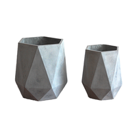 Grand moule de sculpture de jardin extérieur populaire Pot en plastique renforcé de fibre de verre de produit ménager d'ABS pour des fleurs