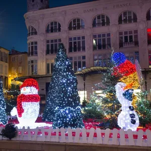Meist verkaufte wasserdichte dekorative LED Weihnachten 3D Schneemann Motiv Licht im Freien
