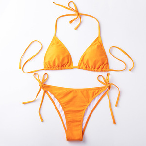 Temperature Color Changing <strong>String</strong> <strong>Bikini</strong> Discoloration Triangle <strong>Bikini</strong> Color Changing 2 Pieces Sexy Surf <strong>String</strong> <strong>Bikini</strong> - Product Image 5