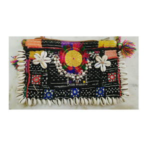 Sac de messager en toile durable pour femme bohème brodé perlé pour soirée shopping pochette de mariage indien sac à bandoulière afghan - Product Image 3