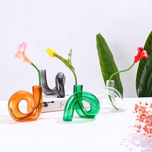 गर्म बिक्री पारदर्शी छोटे आकार 8 रंग मुड़ कांच के लिए आधुनिक डिजाइन डेस्कटॉप गहनों के लिए आधुनिक डिजाइन डेस्कटॉप गहने - Product Image 2