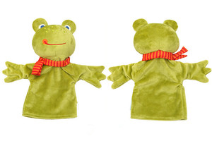 Marionetas de mano <span class=keywords><strong>para</strong></span> bebés, animales de dibujos animados, mono, pato, Rana, juguetes de peluche <span class=keywords><strong>para</strong></span> niños, muestra gratis - Product Image 4