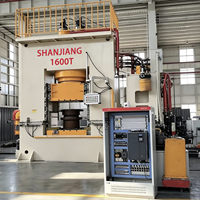 Retenedores de Rodamientos, Ejes de Motor, Ejes Huecos, Proyectiles, Prensa de Forja Hidráulica 1600T para Piezas de Automóviles Shanjiang