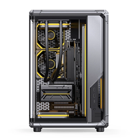 Nouvelle Arrivée 2026 X400CG Gris – Boîtier Gaming en Verre Trempé Compatible Cartes Mères MINI-ITX/MICRO-ATX/ATX jusqu'à 427mm pour GPU
