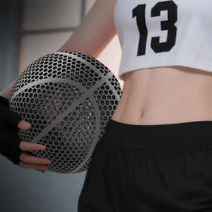 YS <strong>3D</strong> Printing High Elastic Hollow Anti-strike Size 7 620-650g Lightweight Durable <strong>Airless</strong> Water Resistant Breathable <strong>Basketball</strong> - Product Image 2