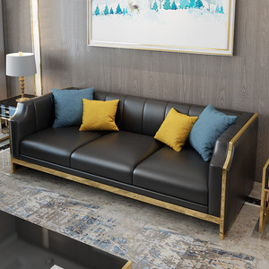 Muebles de oficina modernos, venta al por mayor, sofá de recepción 1 + 2 + 3, muebles de mobiliario BD en sofás de sala de estar - Product Image 2