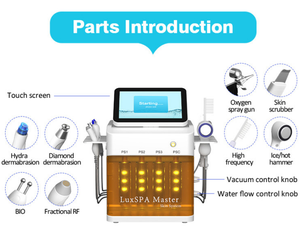 Machine de rajeunissement cutané 9 en 1 améliorée 2025 pour l'élimination des points noirs, le lifting et l'hydratation - Product Image 6