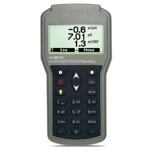 เครื่องวัดคุณภาพน้ำแบบพกพา HANNA HI98195 วัดค่า pH ORP EC TDS NaCl ความต้านทานไฟฟ้า หลายพารามิเตอร์ - Product Image 1