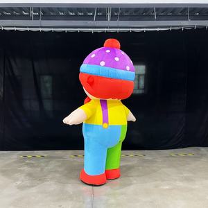 Costume de clown gonflable magique pour adultes, idéal pour Halloween - Personnalisé, imperméable et durable - Product Image 4