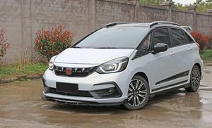 Welta Matte Gloss Black ABS Exterior Accessories Automobile Parts Carbon Look Infinite model <b>car</b> Louvers for Honda 4th FIT 2021+ - Product Image 3