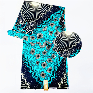 Offre Spéciale Tissu Textile <span class=keywords><strong>en</strong></span> Wax Africain Ankara 100% Polyester Viscose Doré Effet Pierre, Imprimé Wax Nigérian Jacquard, <span class=keywords><strong>Pagne</strong></span> - Product Image 2